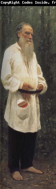 Ilia Efimovich Repin Tolstoy