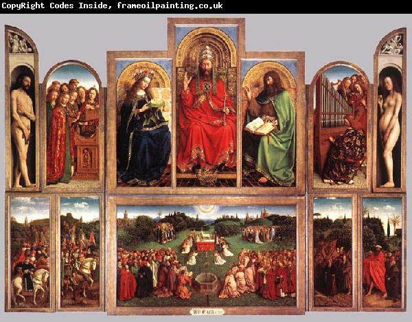 Jan Van Eyck The Ghent Altarpiece