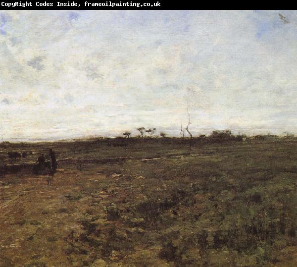 Jean Francois Millet Field with tow countrywoman