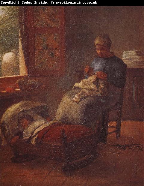 Jean Francois Millet Sleeping children