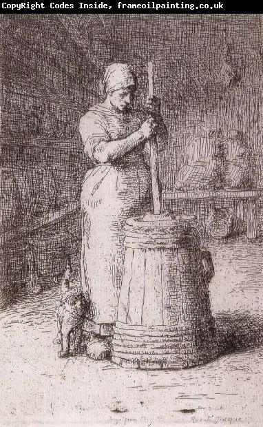 Jean Francois Millet Countrywoman