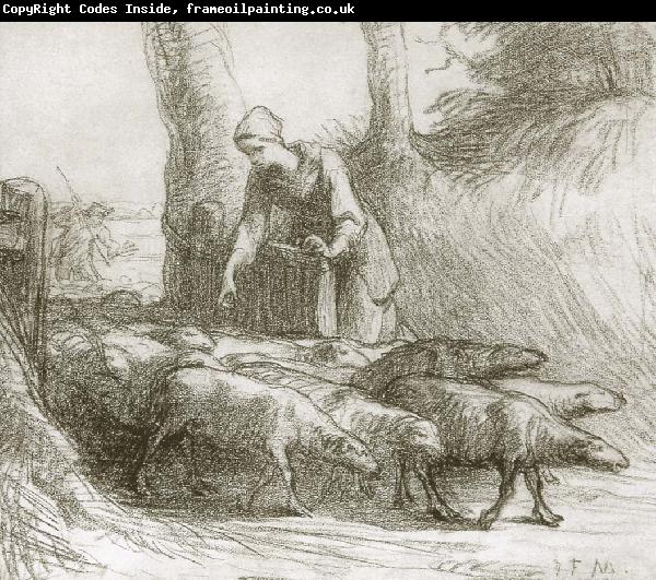 Jean Francois Millet Sheep