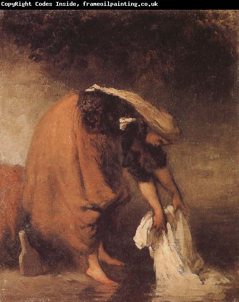 Jean Francois Millet Laundryman