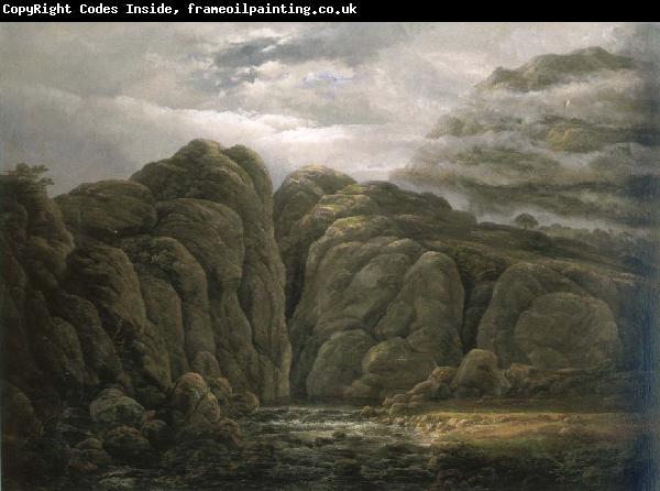 Johan Christian Dahl norwegian mountain landscape