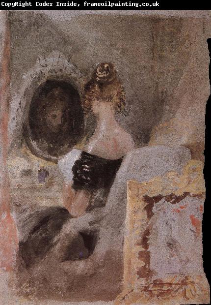 Joseph Mallord William Turner Woman in the black