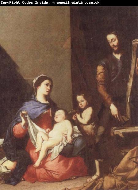 Jusepe de Ribera The Holy family