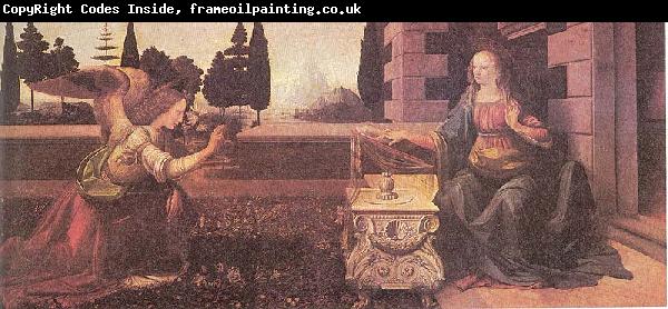 LEONARDO da Vinci Annunciation