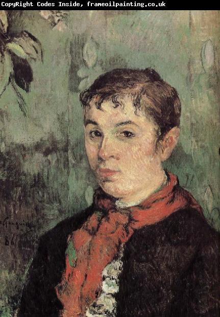 Paul Gauguin Girl portrait