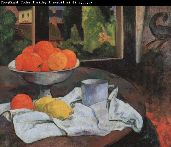 Paul Gauguin Still Life with Fruit and Lemons