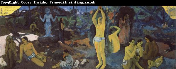 Paul Gauguin We come from who we are where we are