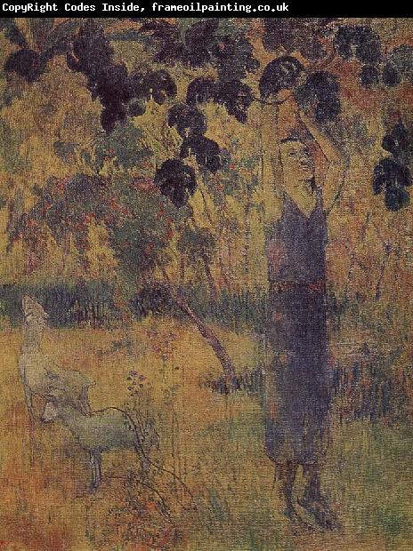 Paul Gauguin Fruit picking son of man