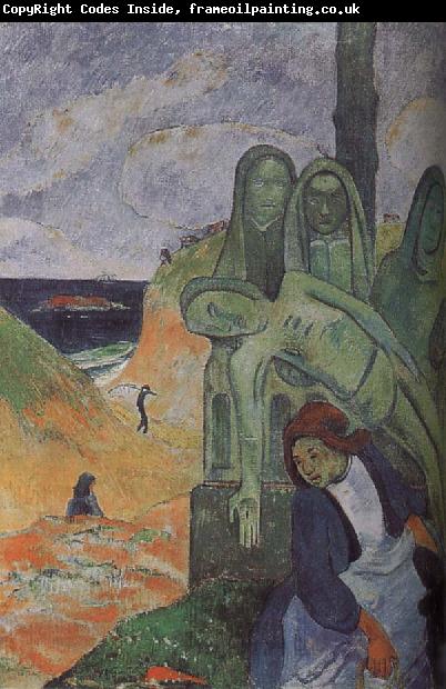 Paul Gauguin Green Christ