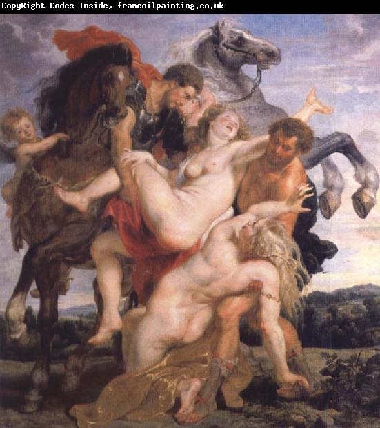 Peter Paul Rubens The Rape of the Daughters of Leucippus