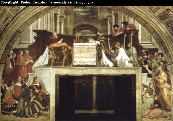 Raphael the mass of bolsena