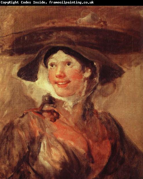 William Hogarth the shrimp girl