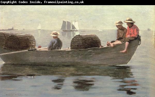 Winslow Homer three boys in a dory