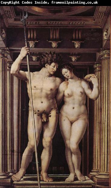 unknow artist Neptune and Amphitrite