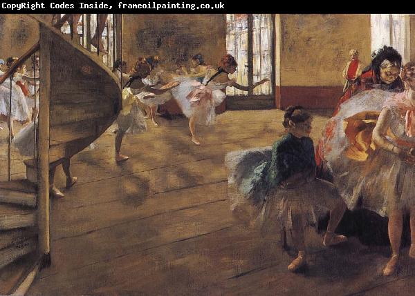 unknow artist Ballet rehearsal