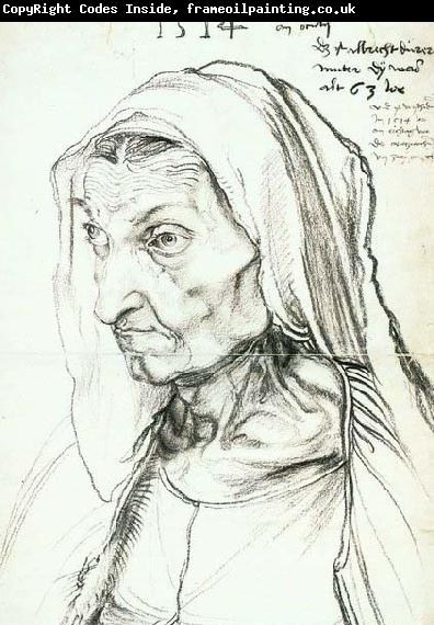 Albrecht Durer Portrait of the Artist's Mother