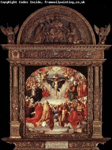 Albrecht Durer The Adoration of the Holy Trinity