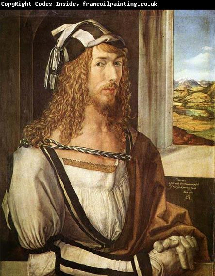 Albrecht Durer Self-Portrait at 26