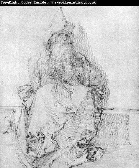 Albrecht Durer Seated Prophet