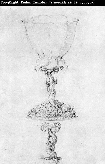 Albrecht Durer Design of a Goblet with a Variant of the Base