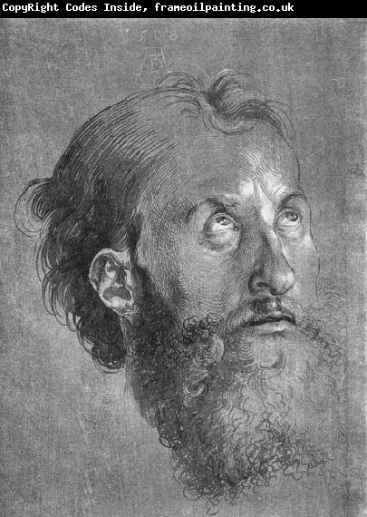 Albrecht Durer Head of an Apostle Looking Upward