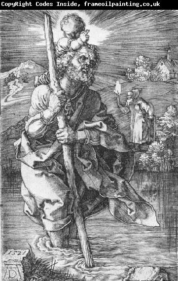 Albrecht Durer St Christopher Facing to the Right