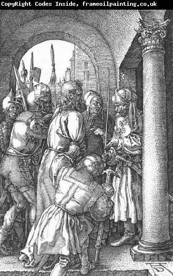 Albrecht Durer Christ before Pilate