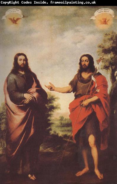 Bartolome Esteban Murillo John the Baptist to identify the Messiah