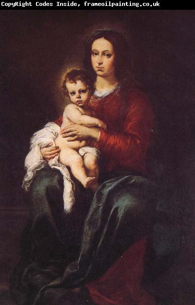 Bartolome Esteban Murillo Virgin and the Son