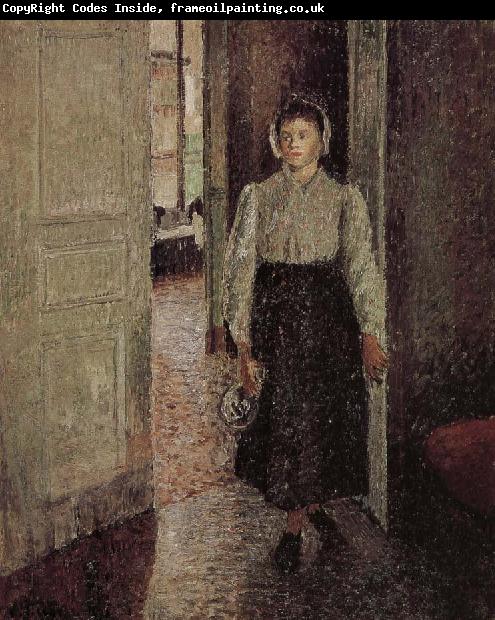 Camille Pissarro young woman