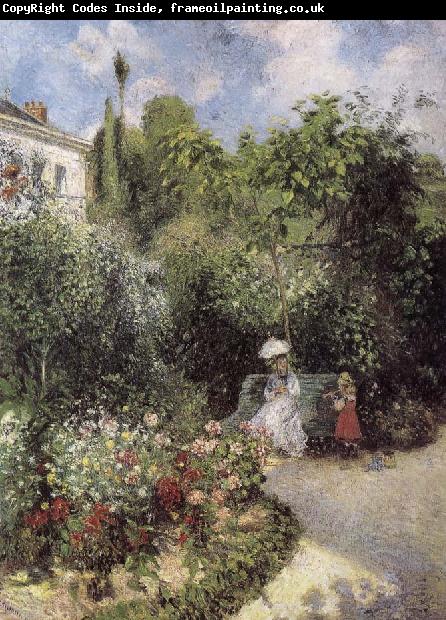 Camille Pissarro Metaponto garden Schwarz