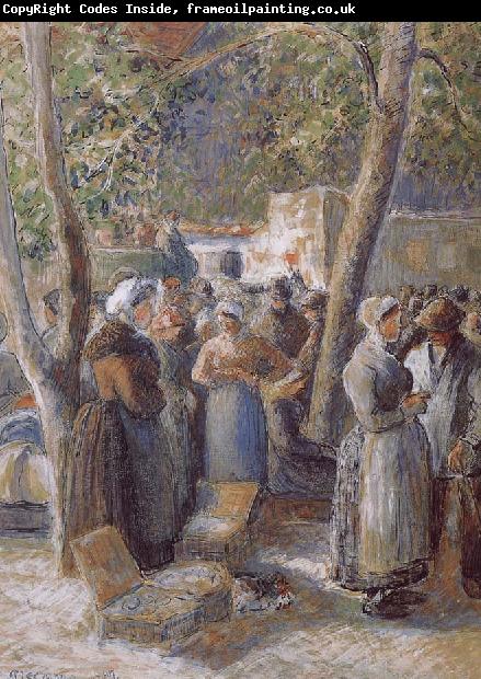 Camille Pissarro market