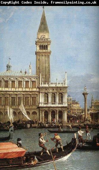 Canaletto Return of the Bucentoro to the Molo on Ascension Day