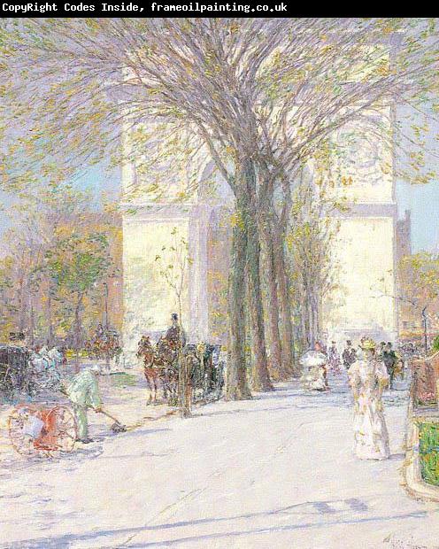 Childe Hassam Washington Arch