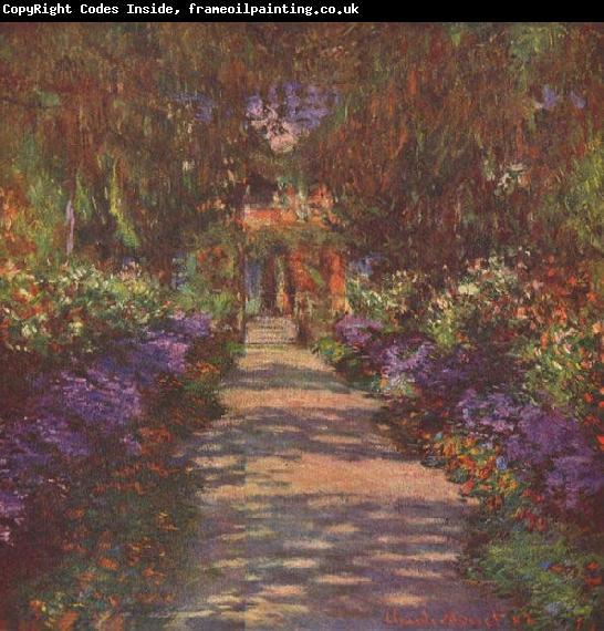 Claude Monet Garden Path,