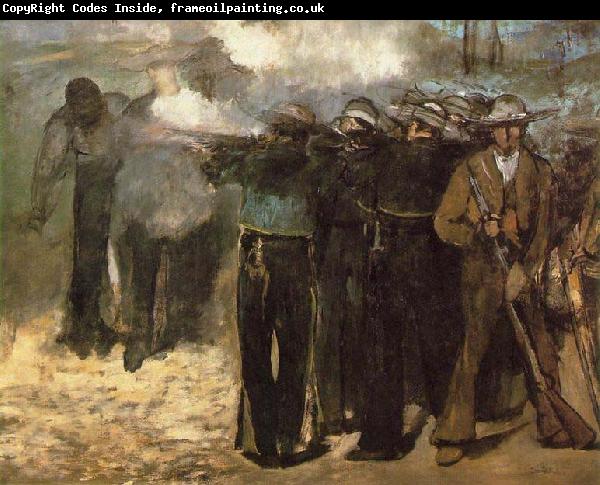 Edouard Manet The Execution of Emperor Maximilian,