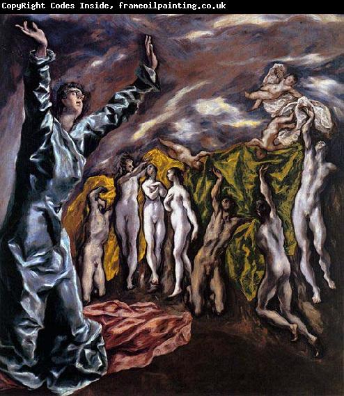 El Greco The Opening of the Fifth Seal