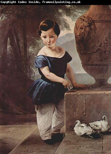 Francesco Hayez Portrait of Don Giulio Vigoni as a Child