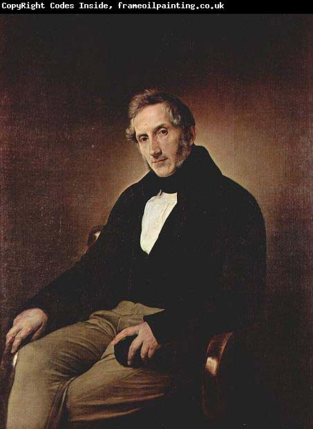 Francesco Hayez Portrait of Alessandro Manzoni