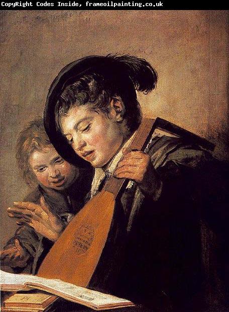 Frans Hals Two Boys Singing WGA