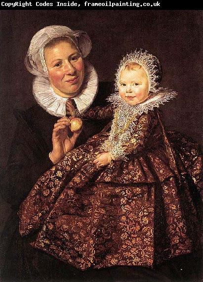 Frans Hals Catharina Hooft with her Nurse WGA