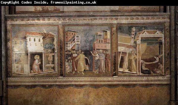 GIOTTO di Bondone Legend of St Francis: Scenes Nos