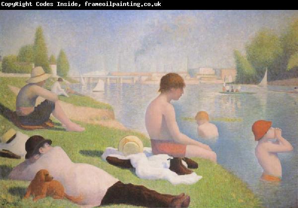 Georges Seurat Bathers at Asnieres