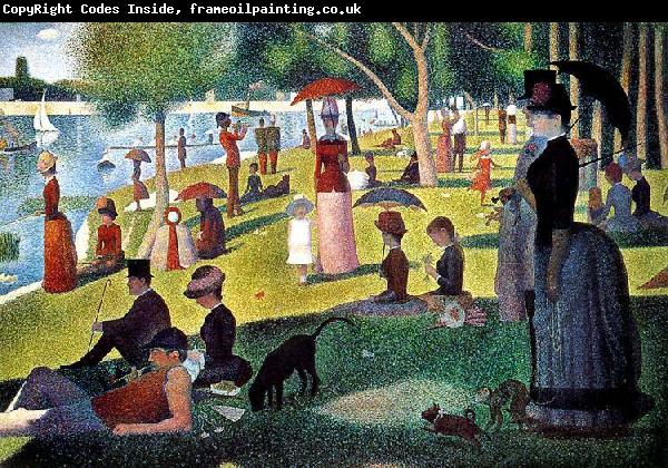 Georges Seurat Sunday Afternoon on the Island of La Grande Jatte,