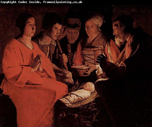 Georges de La Tour Nativity, Louvre