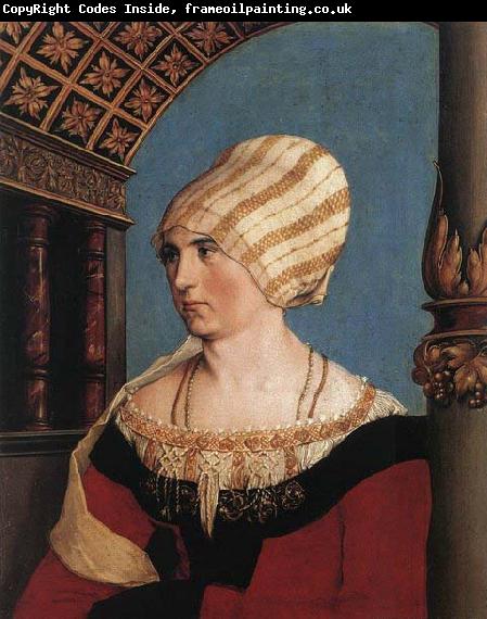 HOLBEIN, Hans the Younger Portrait of Dorothea Meyer