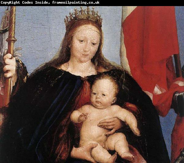 HOLBEIN, Hans the Younger The Solothurn Madonna